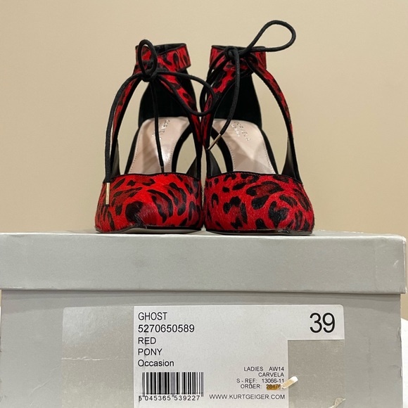 ***NIB***KURT GEIGER CALF HAIR ANIMAL PRINT Heels (39) - Picture 2 of 13